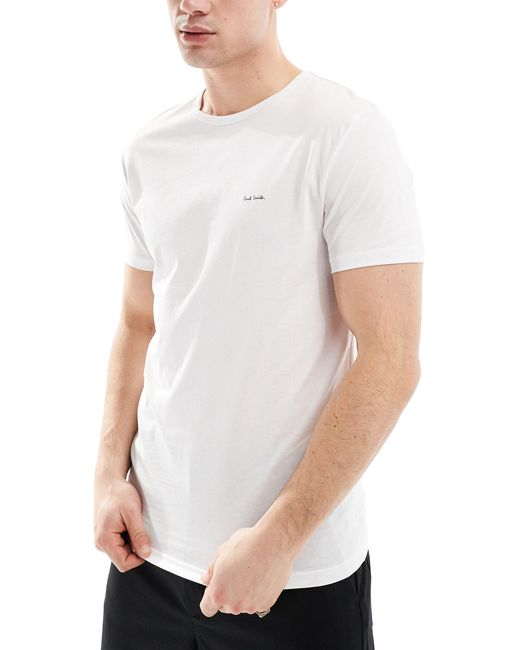 PS by Paul Smith White Paul Smith 3 Pack Loungewear T-shirts With Logo for men
