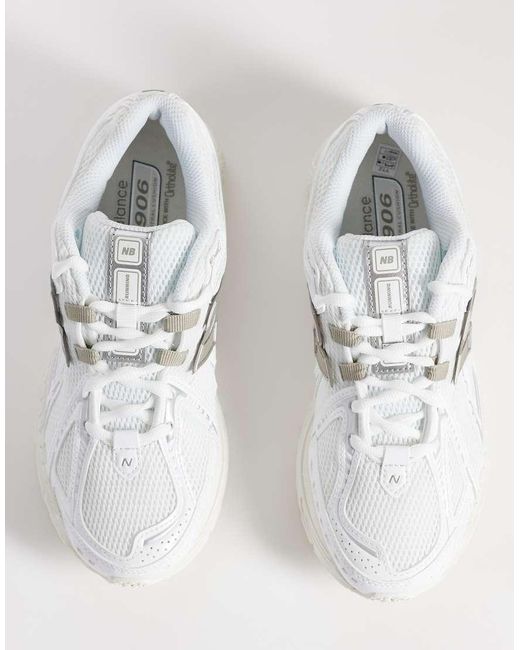 New Balance White 1906 Trainers