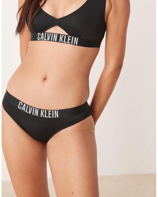 Calvin Klein Black Intense Power Bikini Bottoms