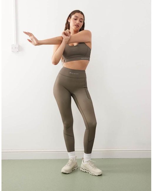 OOSC Green Infinite High Waisted Leggings