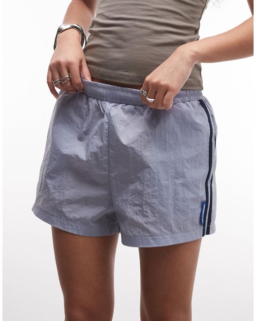 Mini-short Collusion en coloris Blue