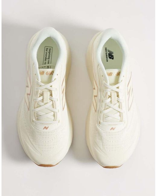 New Balance White 680 Trainers