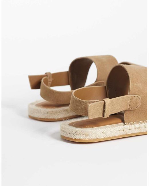 Mango White Real Suede Sandals for men