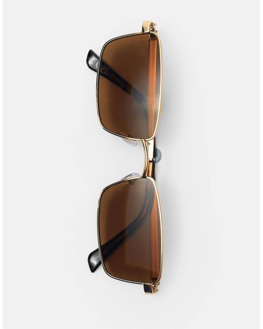Pull&Bear – sonnenbrille in Natural für Herren