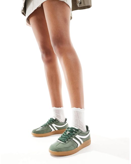 Pull&Bear White – retro – sneaker