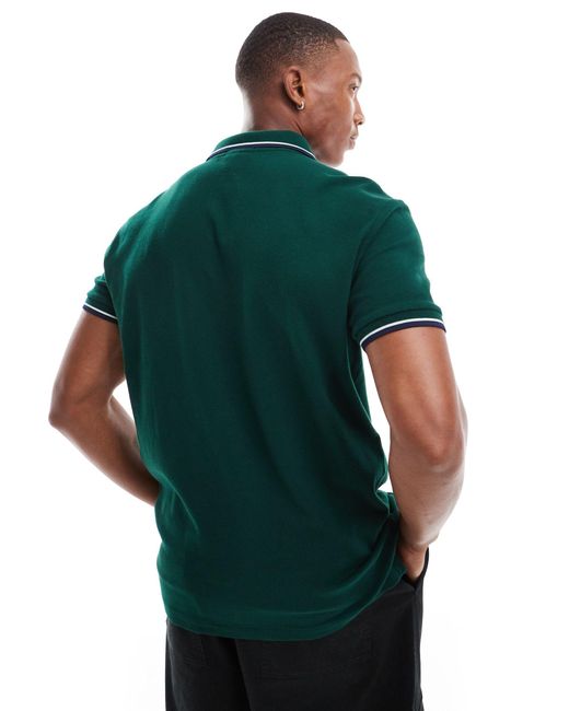 Polo Ralph Lauren – custom fit pikee-polohemd in Green für Herren