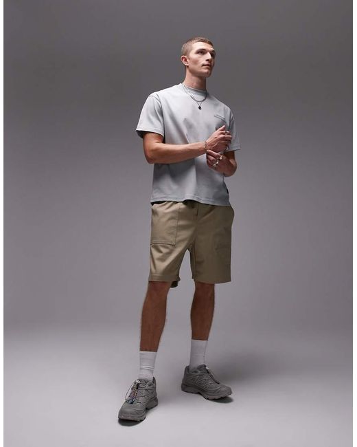 CAT WWR Gray Cargo Short for men