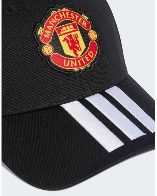 Adidas Originals Black Manchester United Baseball Cap