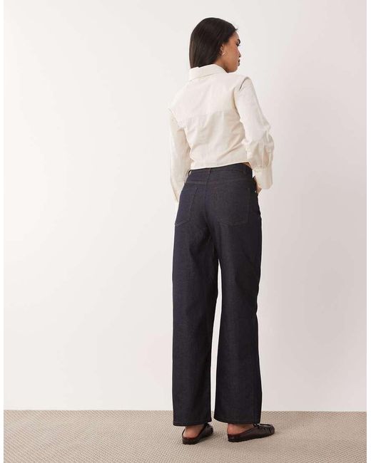 Glamorous Blue Low Rise baggy Jeans