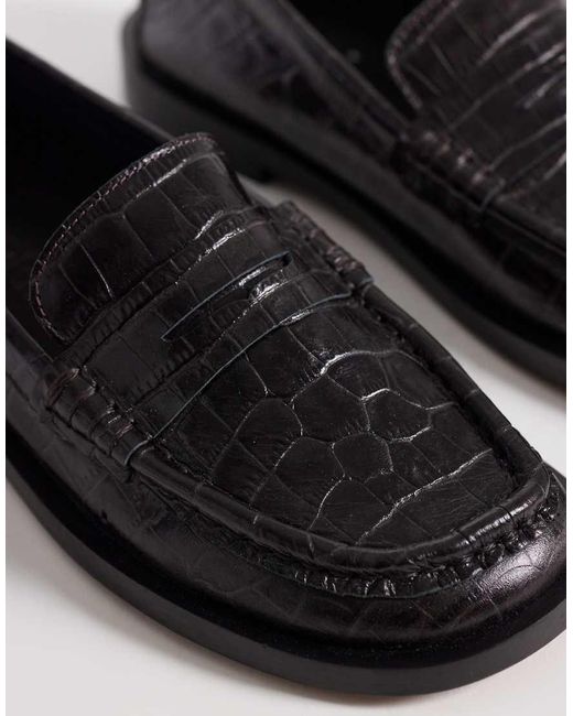 Pompeii UK Black Pompeii Vega Form Loafers