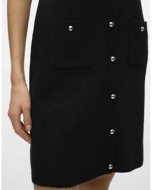 Vero Moda Black Knitted Dress