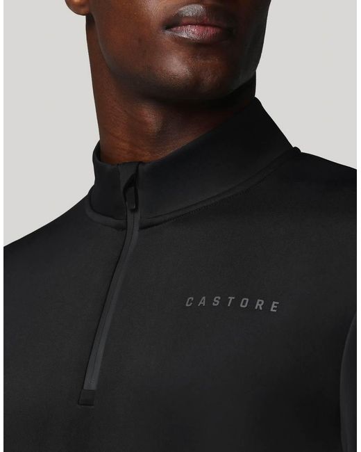 Castore Blue Flex 1/4 Zip Sweatshirt for men