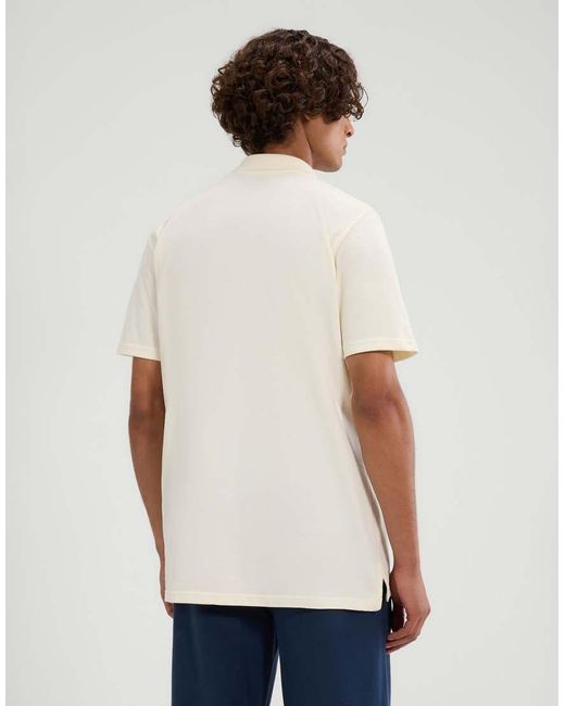 Ellesse White Senago Polo for men