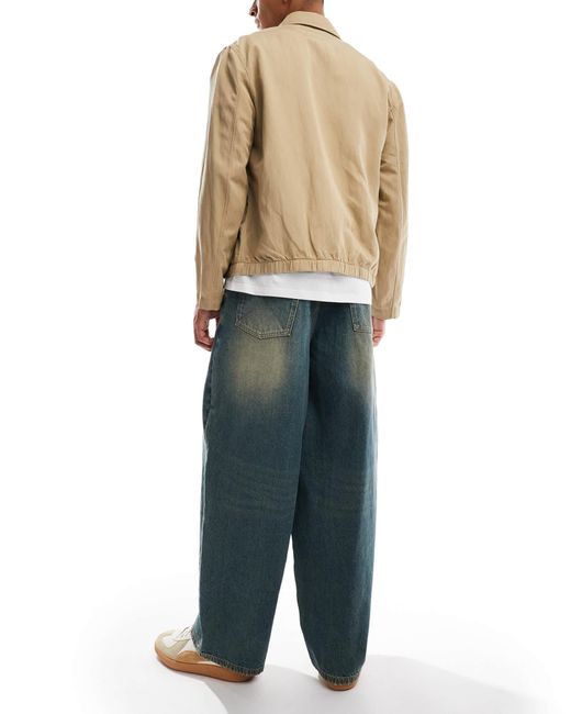 Collusion Green X006 Xl Balloon Jeans for men