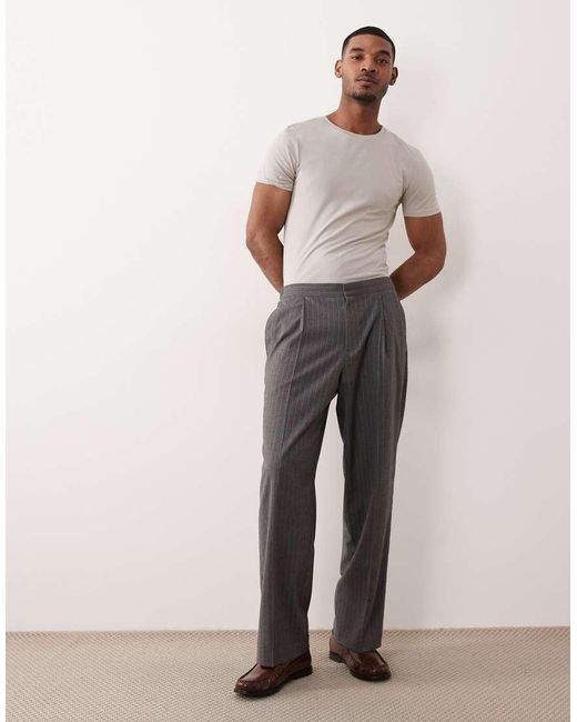ASOS Essentials in het Gray voor heren