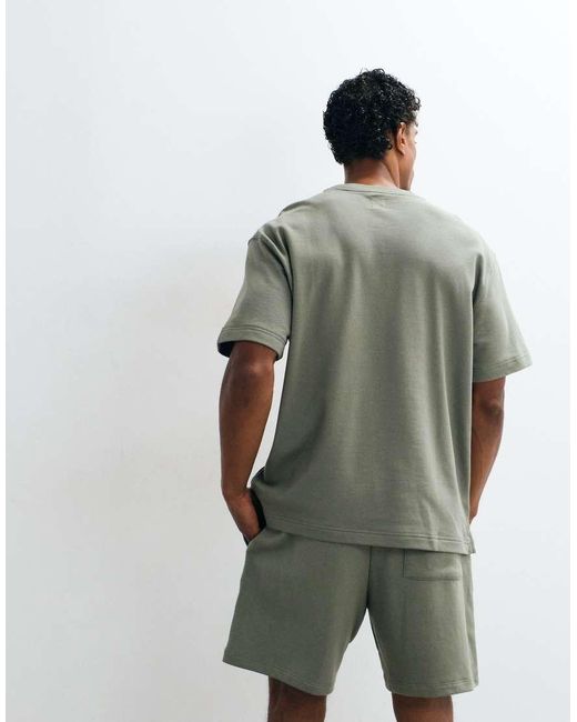 Gap Green Athletic Logo T-Shirt Co-Ord for men