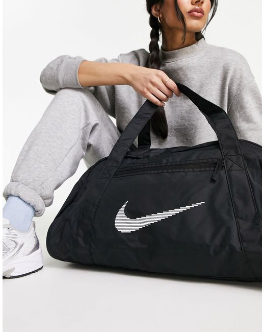 Nike Gray Nike One Club Duffle Gym Holdall Bag