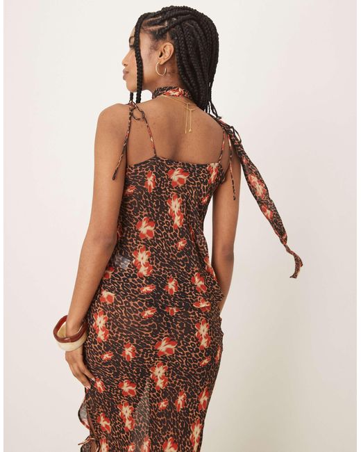 Wild Lovers Natural Oasis Cowl Neck Top