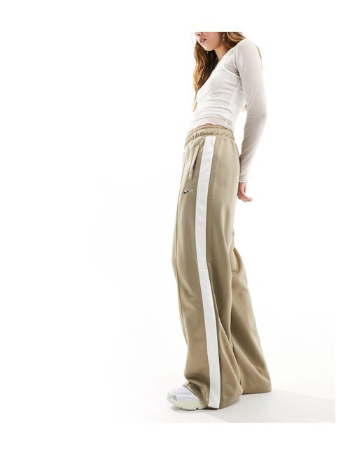 Streetwear - pantalon cargo droit tissé - kaki Nike en coloris White