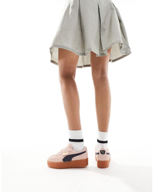 PUMA White Palermo Eleveta Sneakers