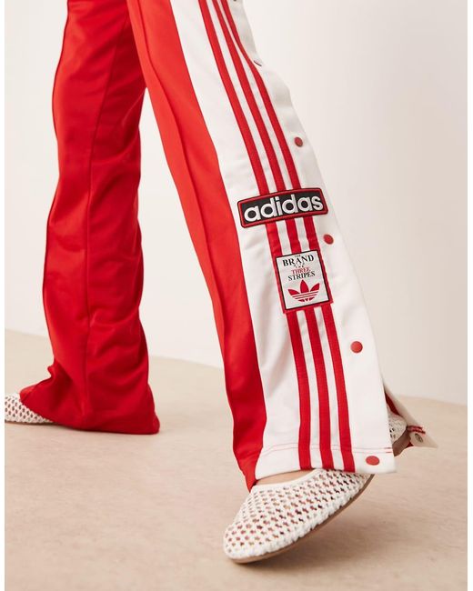 Adidas Originals Red Adibreak Track Pants
