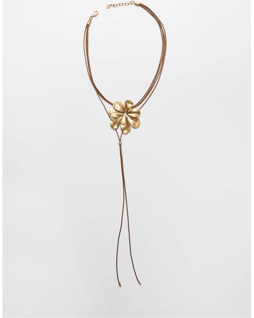 Stradivarius Natural – kordelkette