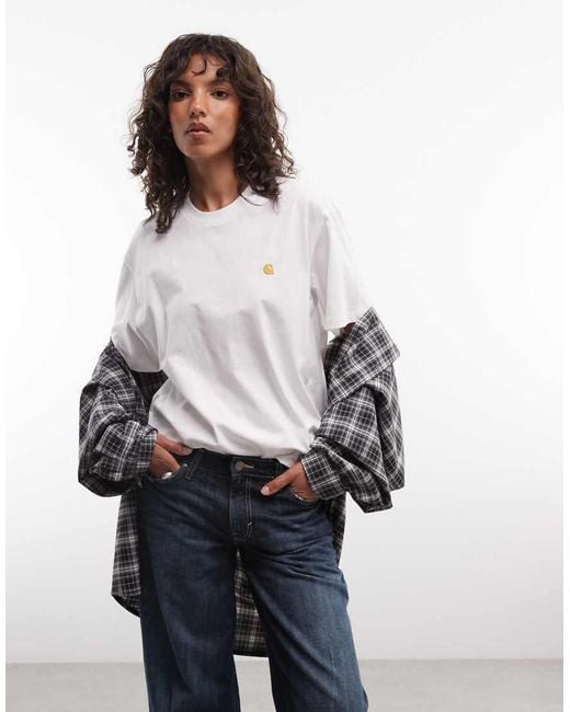 Carhartt Gray Chase T-Shirt