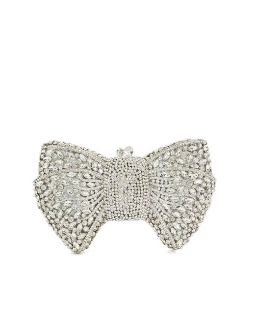 Dune White Enchant Clutch Bag