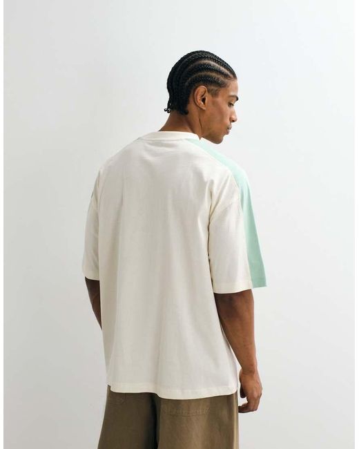 ASOS White Oversized Tee With Coca Cola Print for men