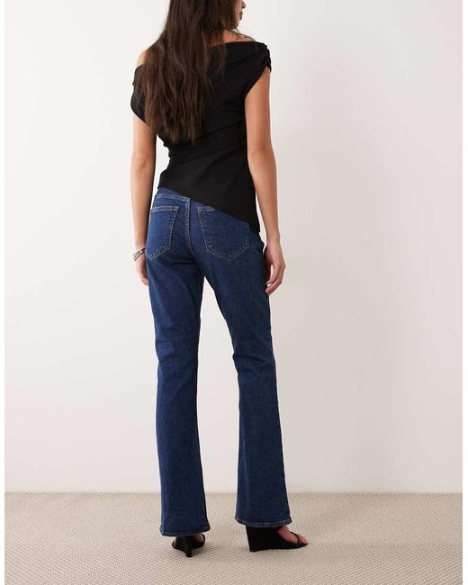 Abercrombie & Fitch Blue Ultra High Rise 90s Straight Leg Jeans