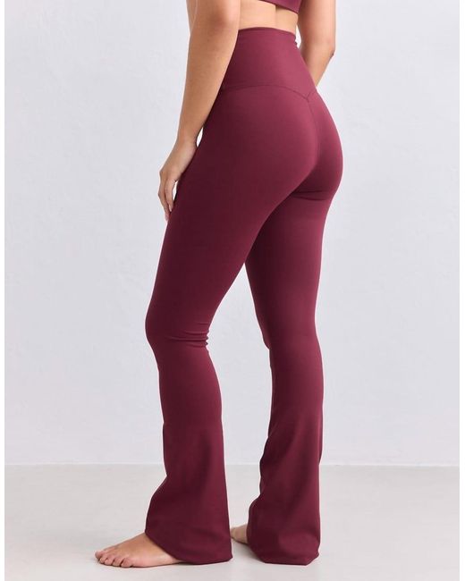 Aim'n Red Merlot Sense Flare Petite Tights