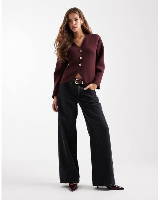 ONLY Brown Structu Cardigan