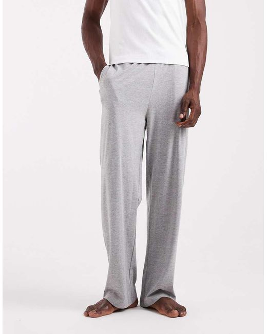 ASOS White Lounge Bottoms for men