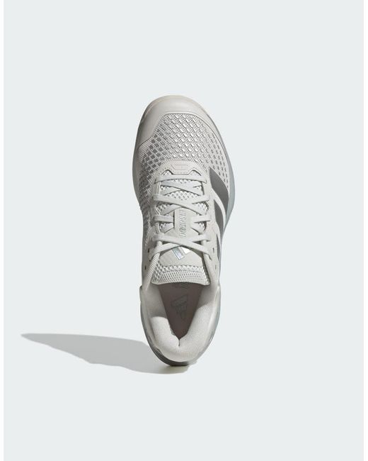 Adidas Originals White Dropset 4 Training Trainers
