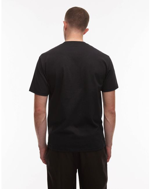 Vans Black No Dice Central Graphic Logo T-Shirt