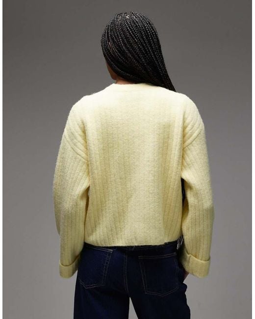 Cardigan di ASOS in Metallic