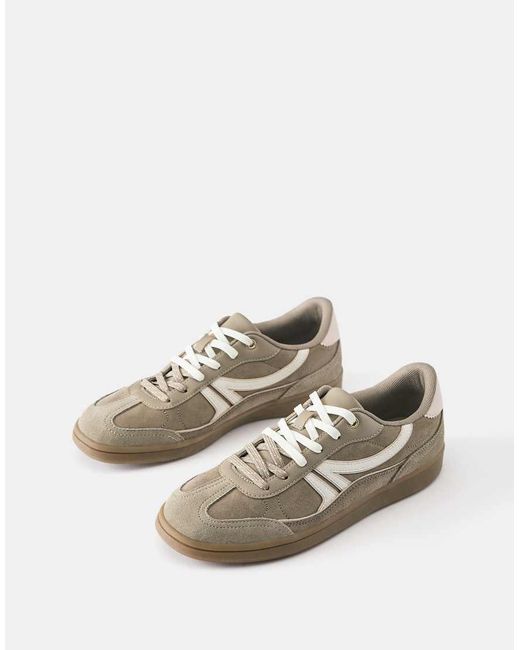 Pull&Bear Brown Retro Trainers