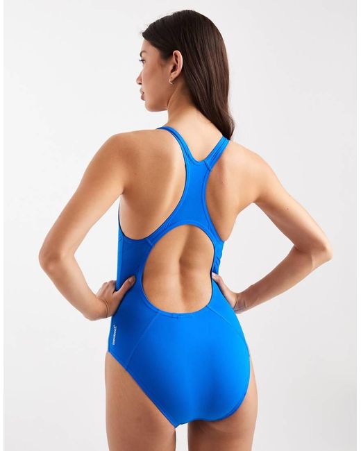 Speedo Blue Swimwear Endurance+ Medalist Swimsuit