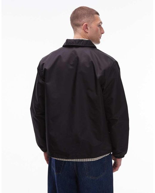 Vans Blue Torrey Nylon Coach Jacket for men