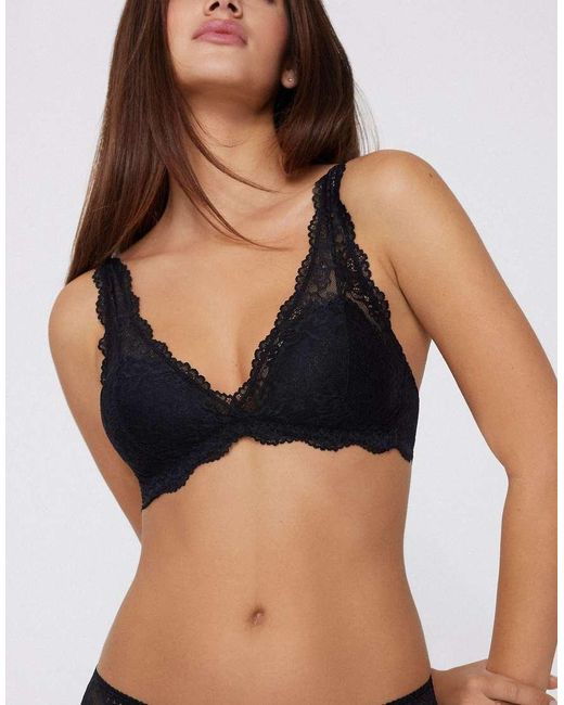 Tezenis Blue Havana Lace Triangle Bra