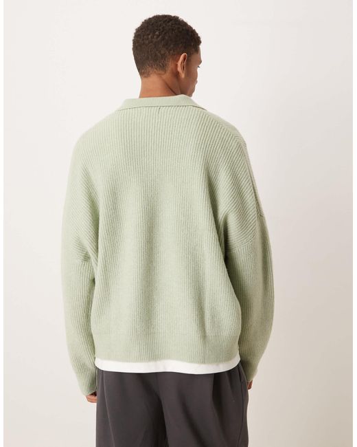 ASOS – strickpullover in Natural für Herren
