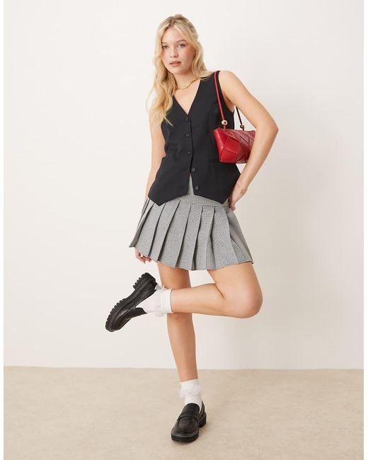 Abercrombie & Fitch Black Low Neckline Waistcoat