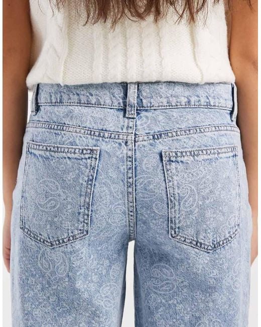 Mango Blue Teen Straight Jean