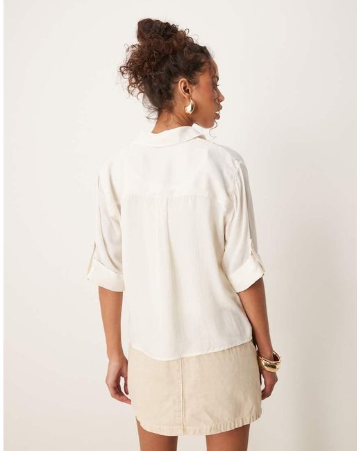 Aware Natural Utility Shirt With Pockets