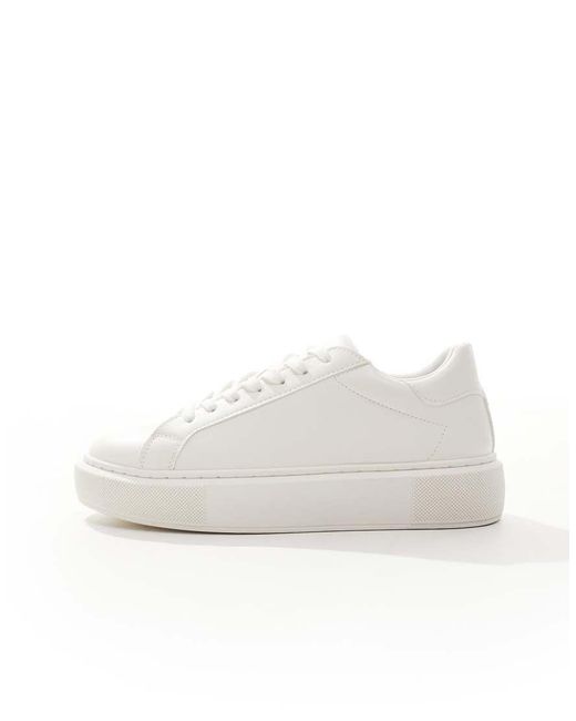 Jack & Jones Brown Faux Leather Trainer for men