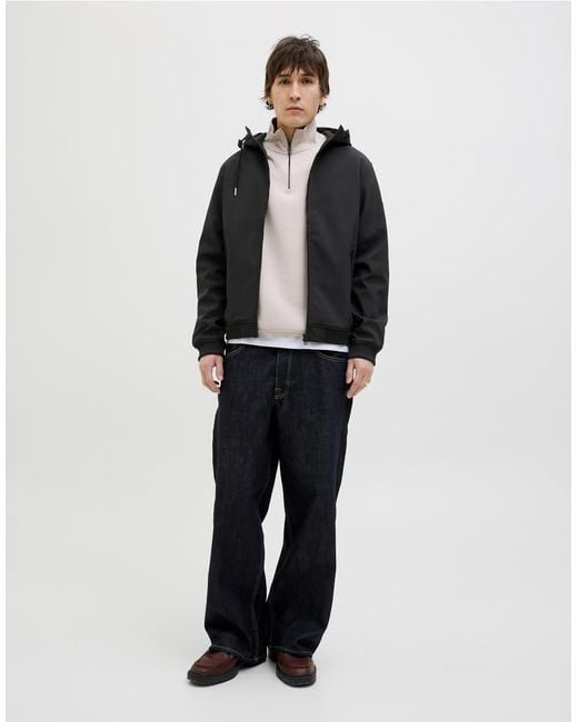 Jack & Jones Black Light Padded Jacket for men
