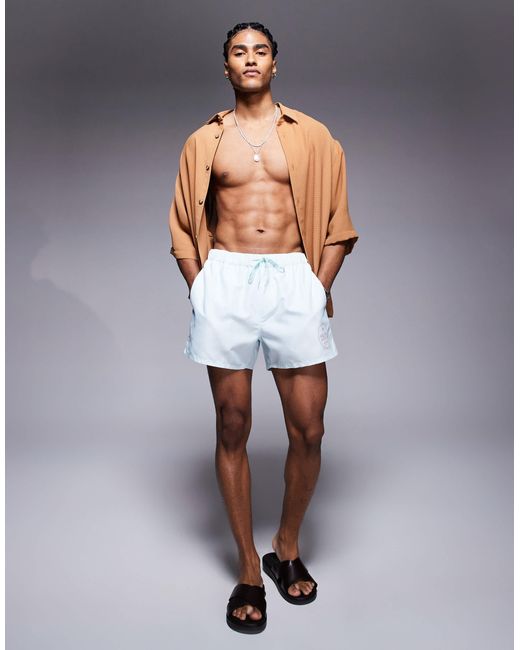 ASOS Blue Swim Shorts for men