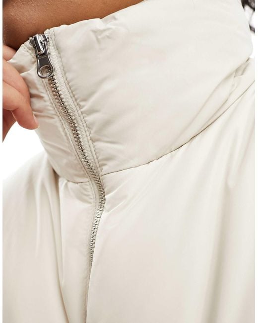 Jdy White Padded Jacket