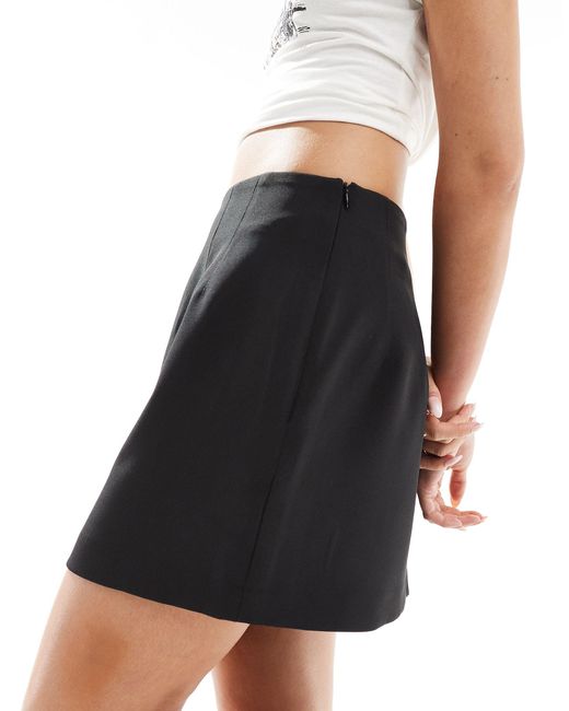 Minifalda ASOS de color Black