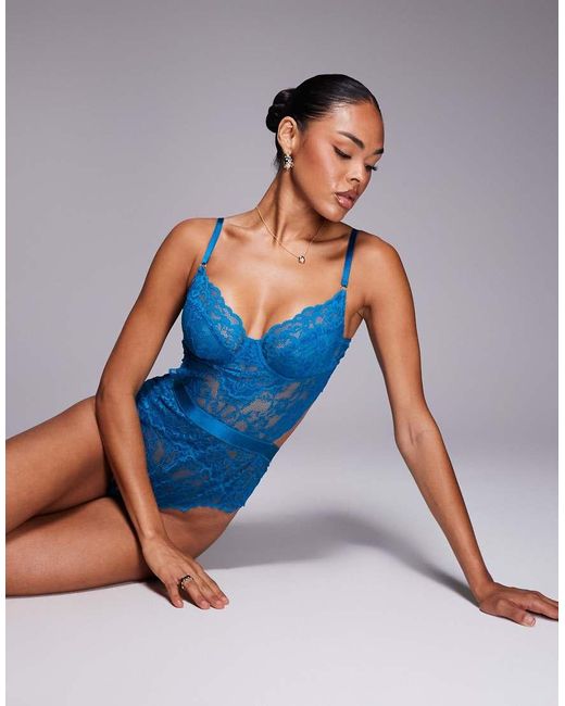 Hold Me Tight di Ann Summers in Blue